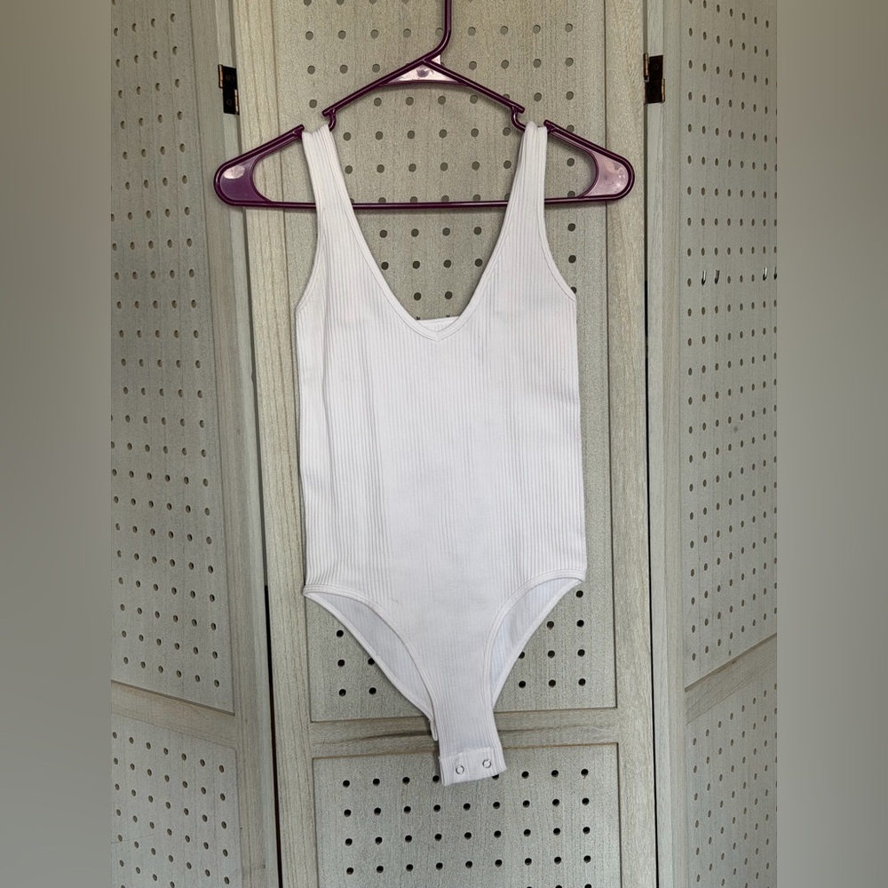 Aura White Bodysuit